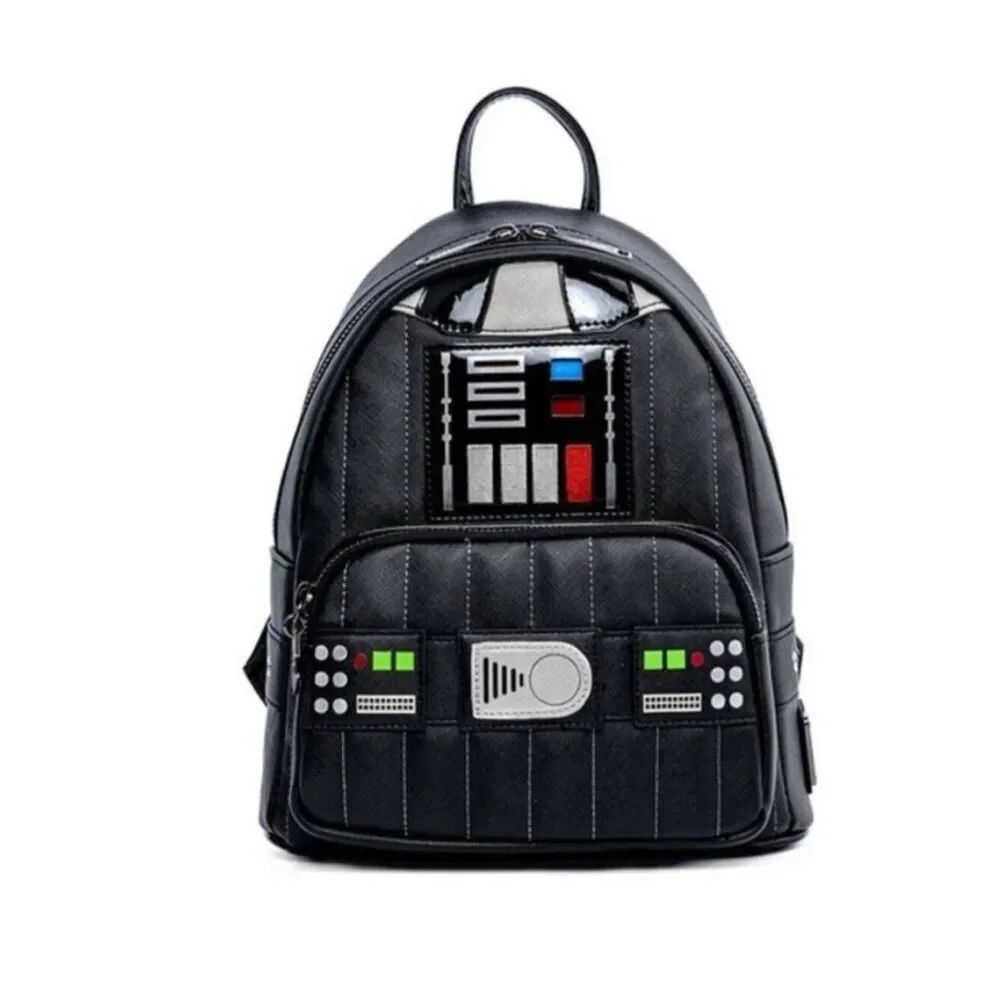 STAR WARS Loungefly Darth Vader Light Up Cosplay Mini Backpack NWT